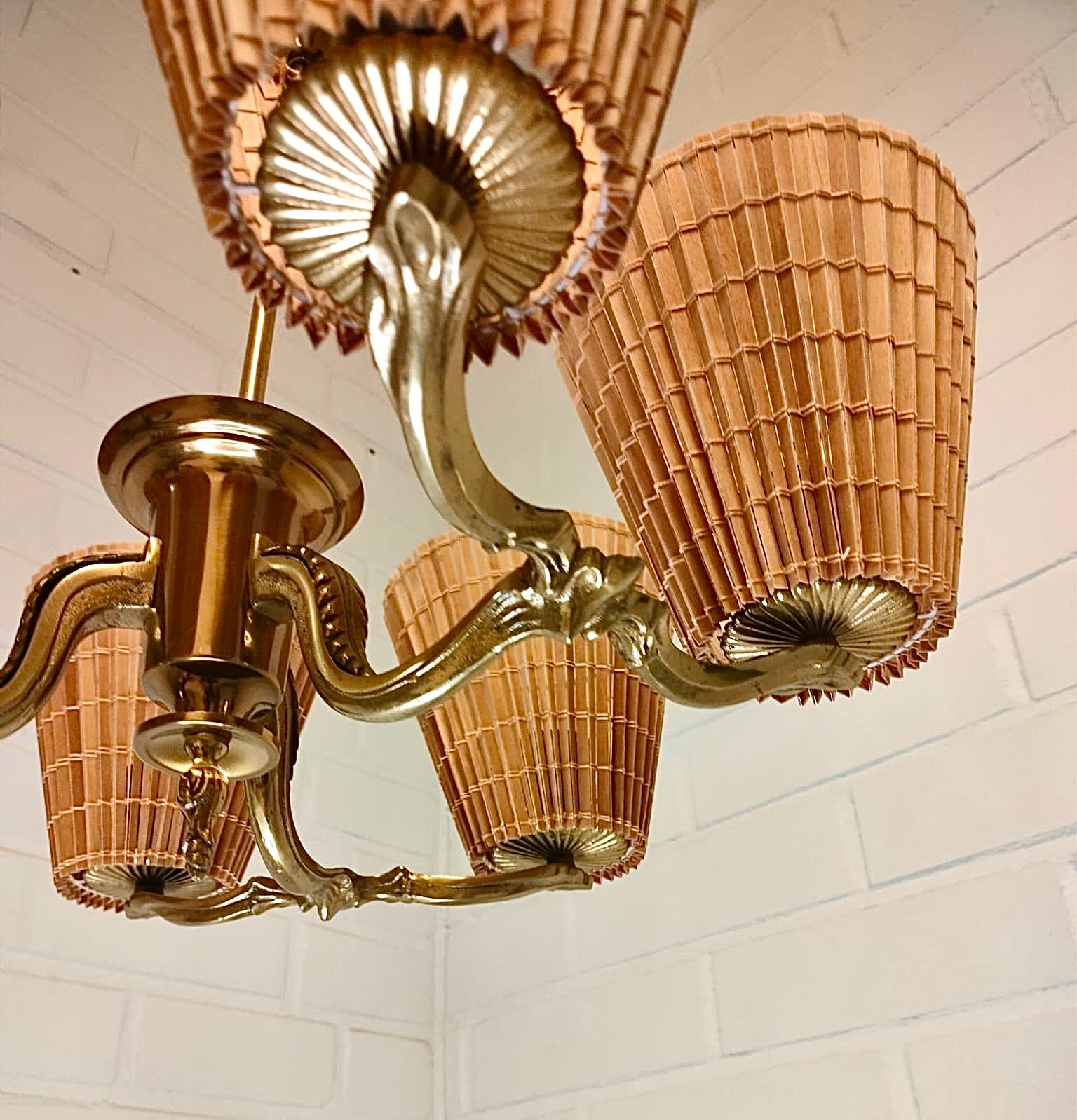 Aspen slat lampshade example 1